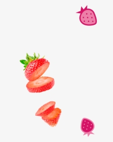 Ice Cream With Mochi - Strawberry Bits Png, Transparent Png, Free Download