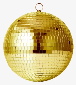Mini Mirror Balls Gold , Png Download - Gold Disco Ball Png, Transparent Png, Free Download