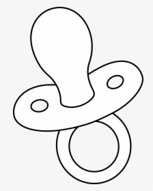 Baby Black And White Clipart - Baby Rattle Black And White, HD Png Download, Free Download