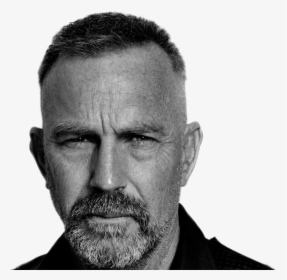 Kevin Costner Black And White - Claudio Porcarelli, HD Png Download, Free Download