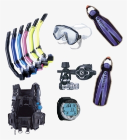 Rental Gear - Diving Mask, HD Png Download, Free Download
