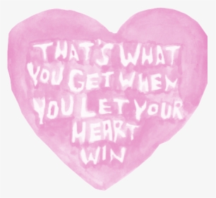 #heart #love #watercolor #handpainted #handwritten - Paramore Quotes Png, Transparent Png, Free Download