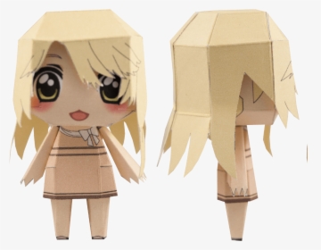 Rika Chibi Doll From Mystic Messenger Dolls - Easy Papercraft Chibi Template, HD Png Download, Free Download