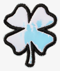 Puffy Iridescent Clover Patch - Emblem, HD Png Download, Free Download