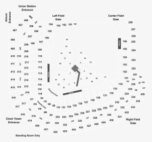 Minute Maid Seating Chart Section 134, HD Png Download, Free Download
