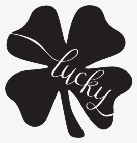 Clip Royalty Free Clover Svg Silhouette - Four Leaf Clover Svg Free, HD Png Download, Free Download