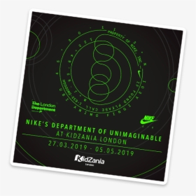 Nike’s Department Of Unimaginable At Kidzania - Nike Department Of Unimaginable, HD Png Download, Free Download