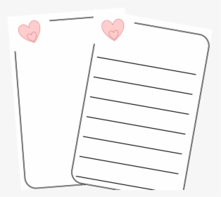 Heart Writing Sheetscover, HD Png Download, Free Download
