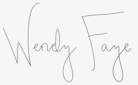 Wendy Faye - Calligraphy, HD Png Download, Free Download