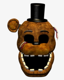 Golden Freddy Head, HD Png Download, Free Download