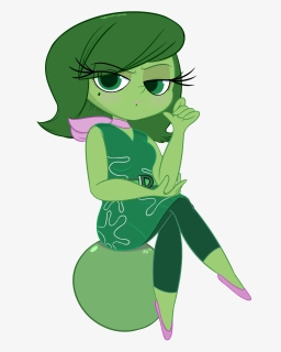 Fanart Friday Of Disgust - Inside Out Disgust Fanart, HD Png Download, Free Download