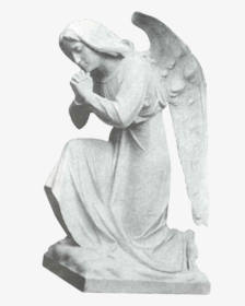 Praying Guardian Marble Statue - Stone Carving, HD Png Download, Free Download
