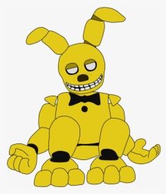 Collection Of Free Springtrap - Spring Bonnie Suit Drawing, HD Png Download, Free Download