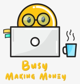 Busy Making Money Emoji, HD Png Download, Free Download
