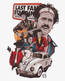 Bruce Campbell Homage - Herbie Bruce Campbell, HD Png Download, Free Download