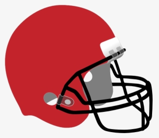 Helmet Clipart Clemson - Red Football Helmet Clip Art, HD Png Download, Free Download