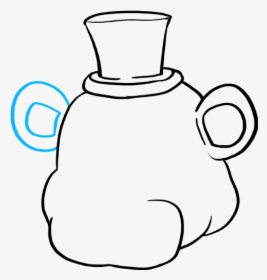 How To Draw Freddy Fazbear At Five Nights At Freddy"s - Drawing Face Five Nights At Freddy's, HD Png Download, Free Download