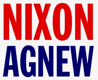 Nixon/agnew 1968 Campaign Logo - Richard Nixon Campaign Logo, HD Png Download, Free Download