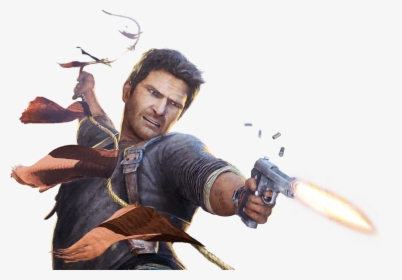 Nathan Drake Png Pic - Uncharted 2 Among Thieves Game, Transparent Png, Free Download