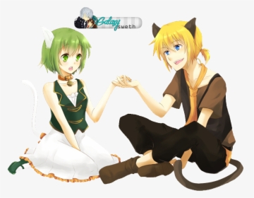 Kagamine Len Gumi Png , Png Download - Len And Gumi Cat, Transparent Png, Free Download