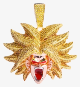 Iced Out Broly Pendant, HD Png Download, Free Download
