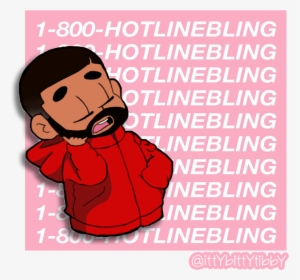 Drake Hotline Bling Png - Rapper Drake Anime, Transparent Png, Free Download