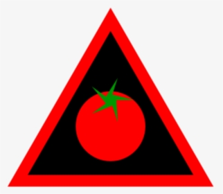 Red Radioactive Danger Sign, HD Png Download, Free Download