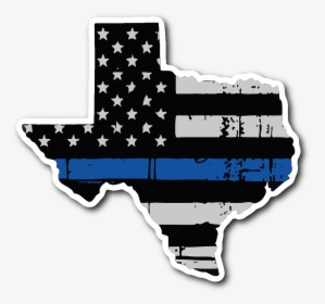 Texas Thin Red And Blue Line, HD Png Download, Free Download