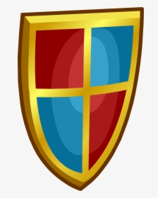 Shield - Club Penguin Shield, HD Png Download, Free Download