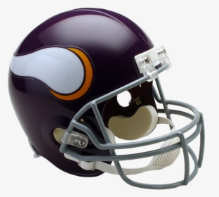 Minnesota Vikings Vsr4 Replica Throwback Helmet - Steelers Football Helmet, HD Png Download, Free Download