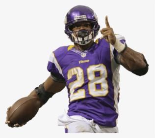 Adrian Peterson Pointing - Adrian Peterson Vikings, HD Png Download, Free Download