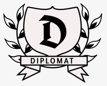 Diplomatlogo-shield - Emblem, HD Png Download, Free Download