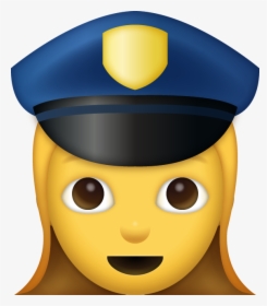 Girl Police Emoji [free Download Ios Emojis] Clipart - Emoji Police, HD Png Download, Free Download