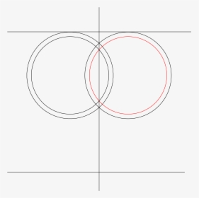 How To Draw A Trinity Celtic Knot Level 1 Step - Circle, HD Png Download, Free Download