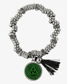 ☘️ Irish Trinity Knot Piper Bracelet ☘️ - Hotwife Jewelry, HD Png Download, Free Download
