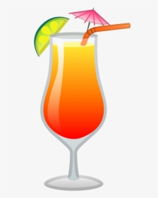 Transparent Tropical Drink Clipart - Tropical Drink Clipart, HD Png Download, Free Download