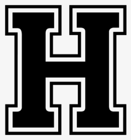 Letter H Png - Houston High School Mustangs, Transparent Png, Free Download