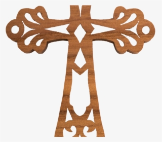 Scroll Saw Ornament Cross - Pink Celtic Cross Clipart, HD Png Download, Free Download