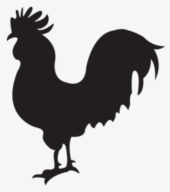 Farm Clipart Chicken - Chicken Emoji Black And White, HD Png Download, Free Download