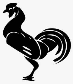 Black Rooster Kid Image Png Clipart - Rooster Clip Art, Transparent Png, Free Download