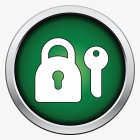 Lock Clipart Green Lock - 15 Kb, HD Png Download, Free Download
