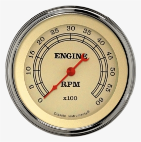 Vintage Tachometer, HD Png Download, Free Download