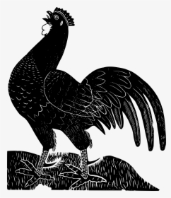 Black Rooster Clip Arts - Black Rooster, HD Png Download, Free Download