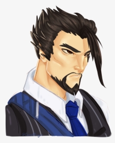 Some Scion Hanzo  what A b Ab E drawn By @carrotdragon - Cartoon, HD Png Download, Free Download