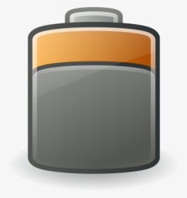Orange,angle,rectangle - Charging Low Battery Png, Transparent Png, Free Download
