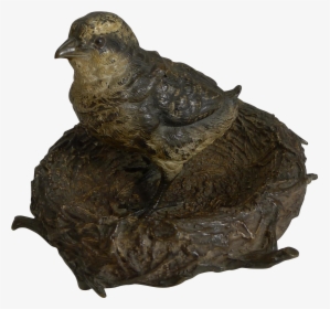 Wonderful Antique English Novelty Bronze Inkwell - Bronze Sculpture, HD Png Download, Free Download