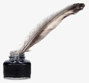 Clip Art Fountain Pen Inkwell - Pens In The Past, HD Png Download, Free Download