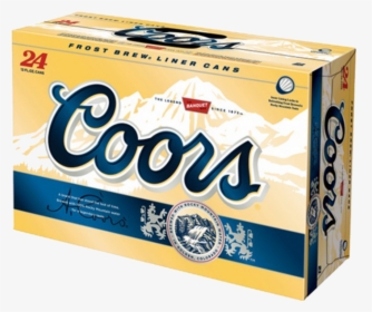 Coors Original 24-pack Cans - Coors 24 Pack Cans, HD Png Download, Free Download