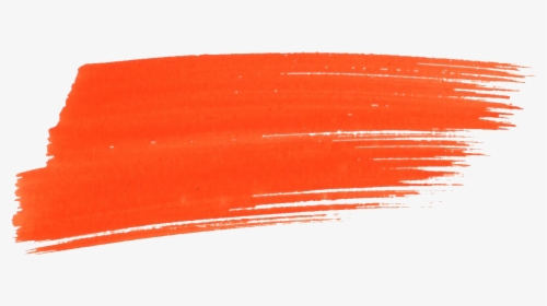 Orange Brush Stroke Png, Transparent Png, Free Download