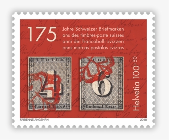 Clip Art 100 Stamps - Briefmarken Schweiz 2018, HD Png Download, Free Download